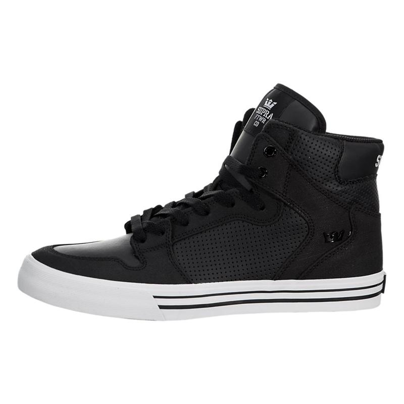 Supra VAIDER Sneaker High Herren Schwarz Online Kaufen BJMKF9157